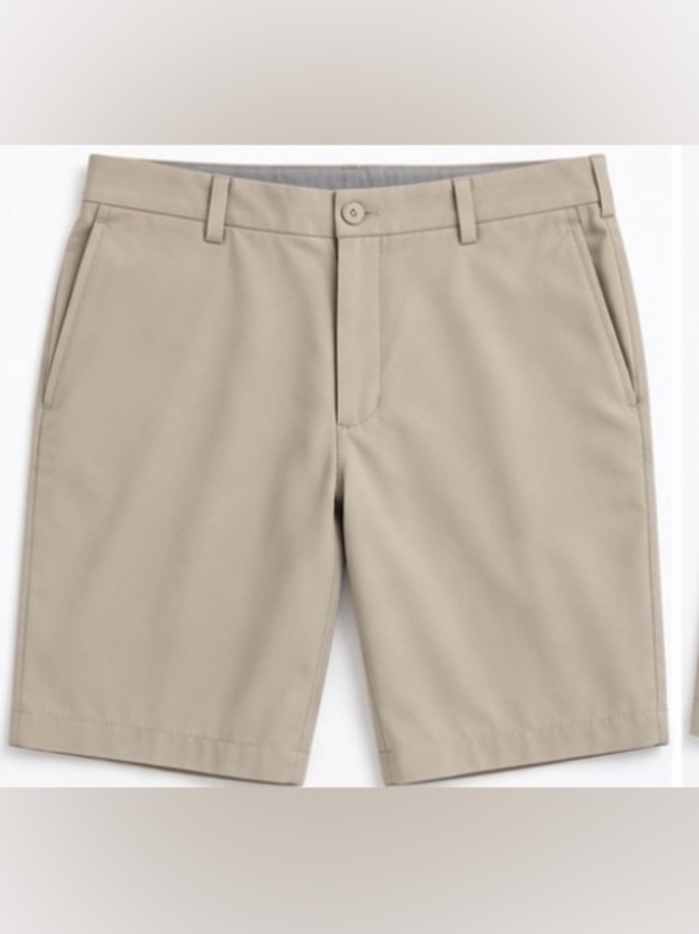 [Grand Slam] Golf Men’s Khaki Performance Shorts Size 40 Flat Front Polyester